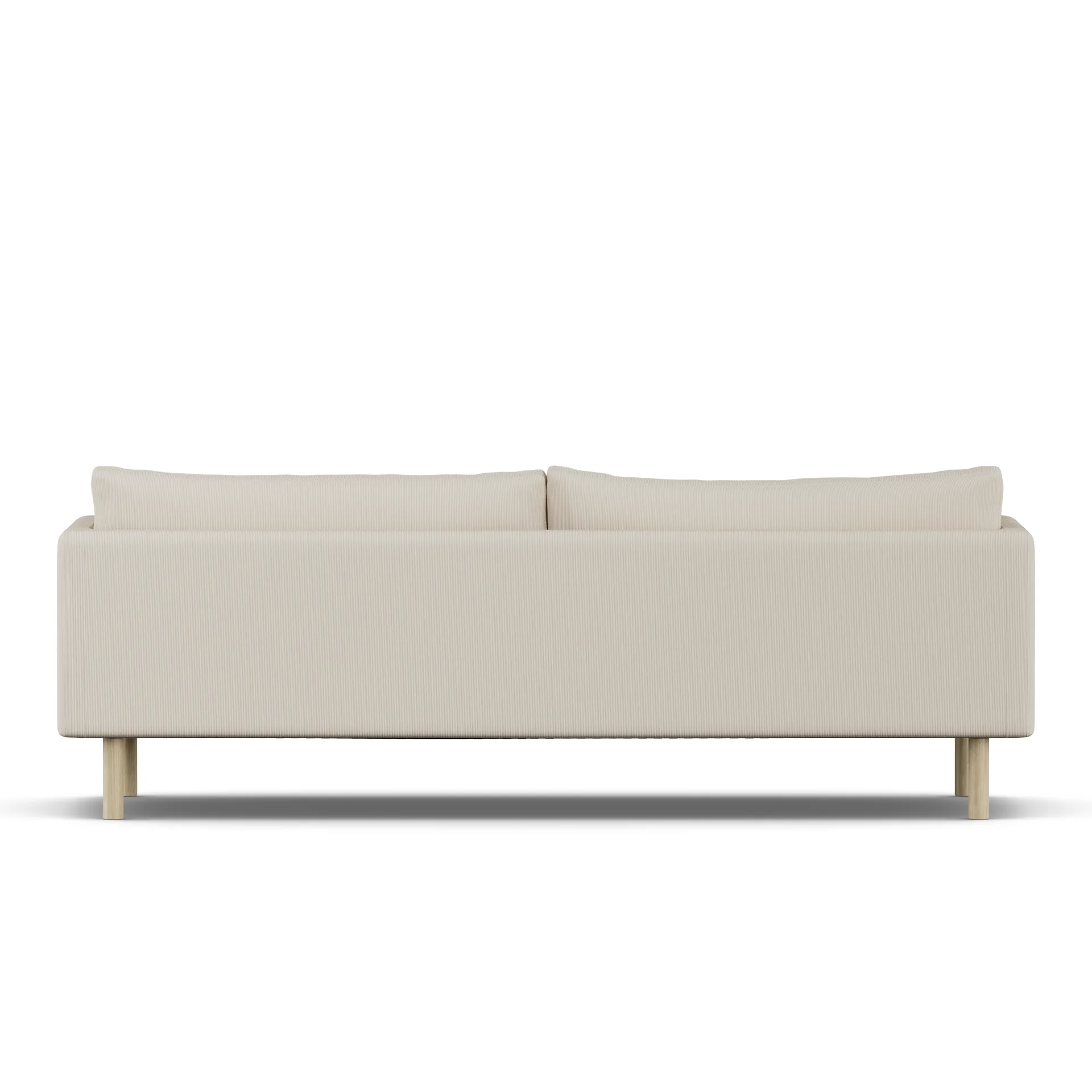 Linnevik soffa, Jump Beige 1956-vitoljad ek, 4-sits 1898