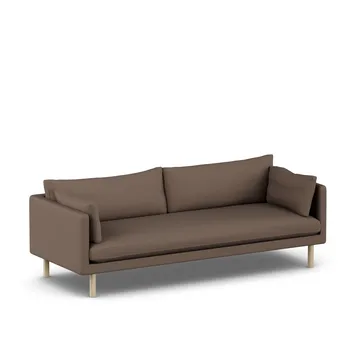 Linnevik soffa - Jump Brown 1955 1955-vitoljad ek, 4-sits - 1898