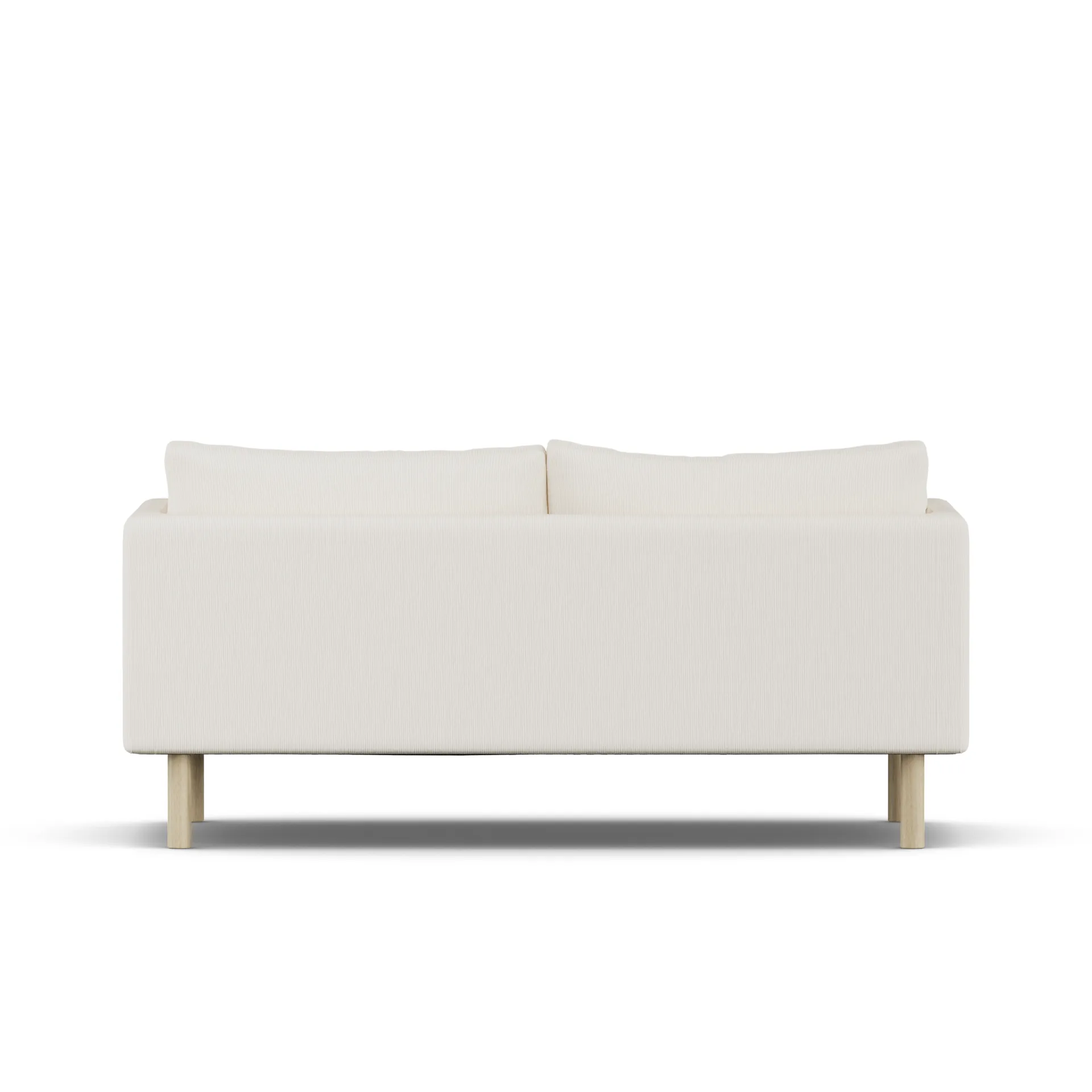 Linnevik soffa, Jump Off White 1954-vitoljad ek, 2-sits 1898