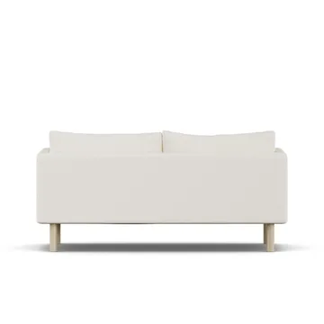 Linnevik soffa - Jump Off White 1954-vitoljad ek, 2-sits - 1898