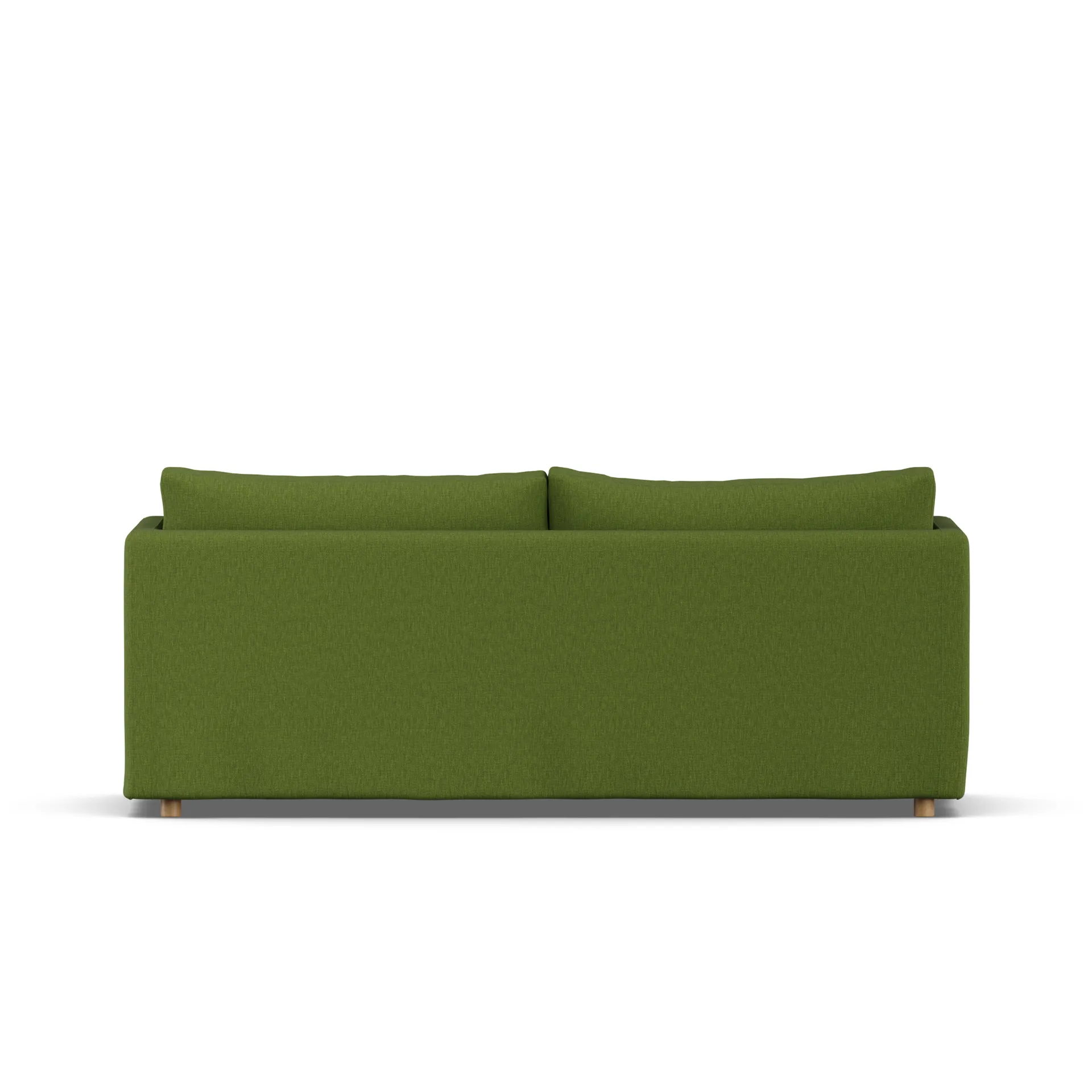 Linnevik soffa, Luiza green 3975-vitoljad ek, 3-sits, med kappa 1898