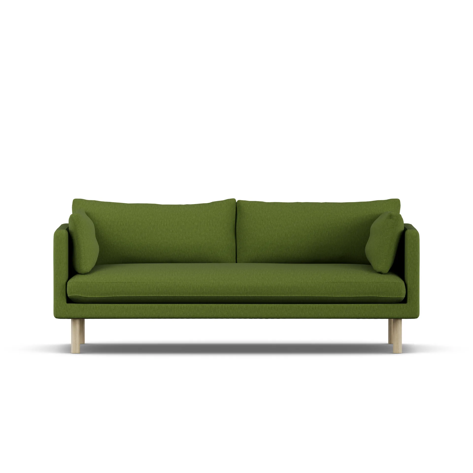 Linnevik soffa, Luiza Green 3975-vitoljad ek, 3-sits 1898