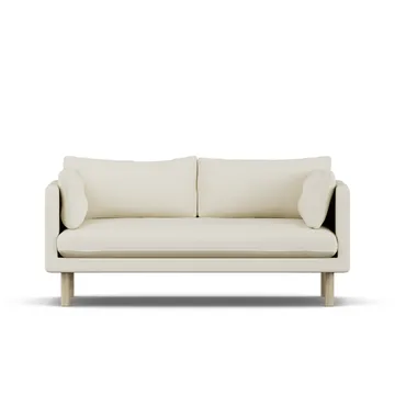 Linnevik soffa - Oslo Nature 1540-vitoljad ek, 2-sits - 1898