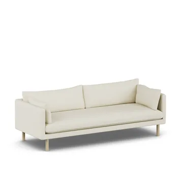 Linnevik soffa - Oslo Nature 1540-vitoljad ek, 4-sits - 1898