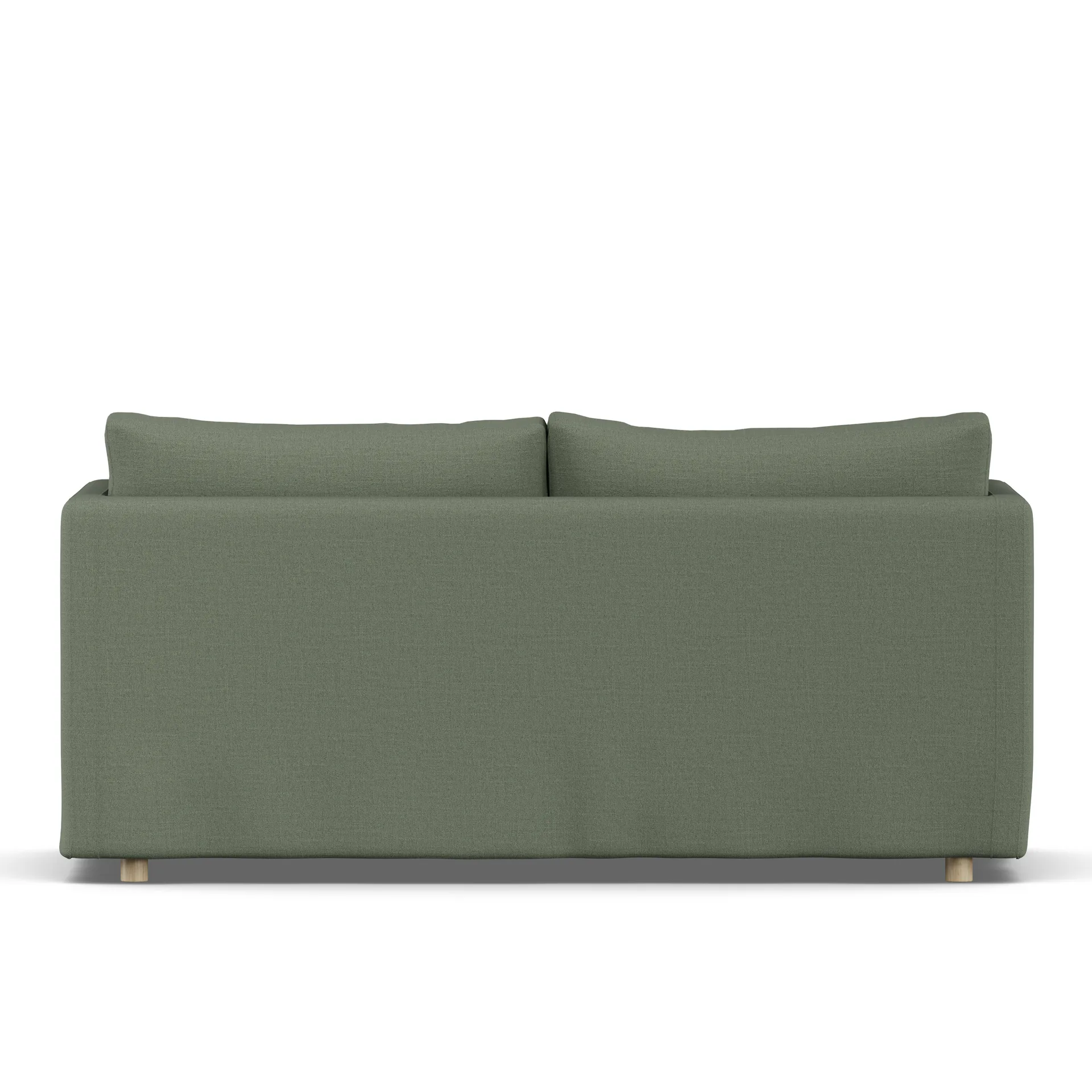 Linnevik soffa, Same Forest 6677-vitoljad ek, 2-sits, med kappa 1898