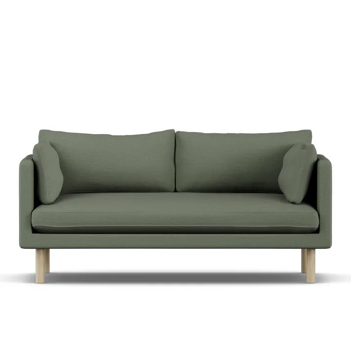 Linnevik soffa - Same Forest 6677-vitoljad ek, 2-sits - 1898