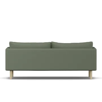 Linnevik soffa - Same Forest 6677-vitoljad ek, 3-sits - 1898