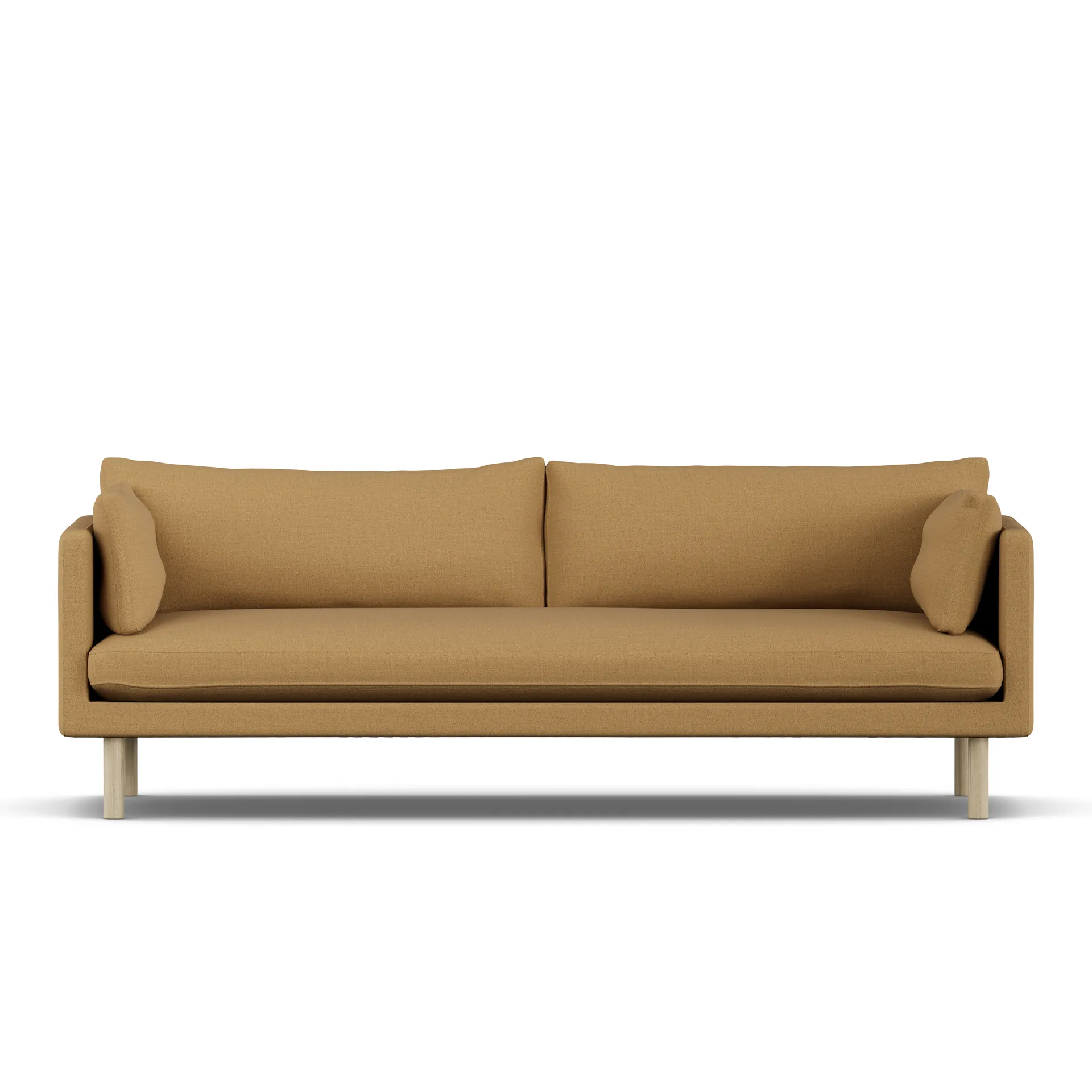 Linnevik soffa, Same Ochre 6676-vitoljad ek, 4-sits 1898