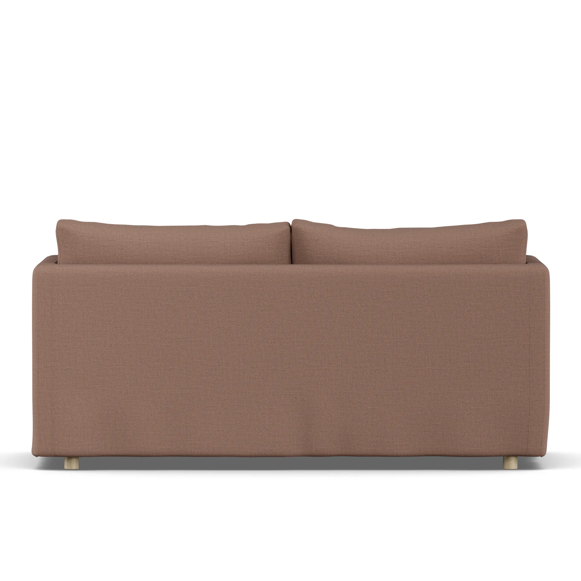 Linnevik soffa, Same Rust 6675-vitoljad ek, 2-sits, med kappa 1898
