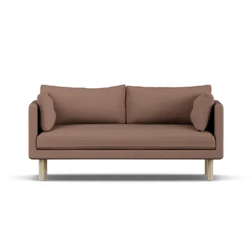 Linnevik soffa - Same Rust 6675-vitoljad ek, 2-sits, utan kappa - 1898