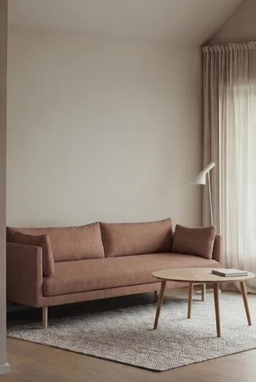 Linnevik soffa - Same Rust 6675-vitoljad ek, 4-sits - 1898