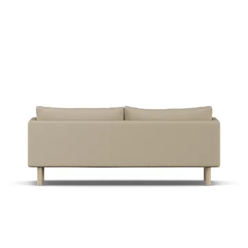 Linnevik soffa - Same Sand 6672-vitoljad ek, 3-sits - 1898