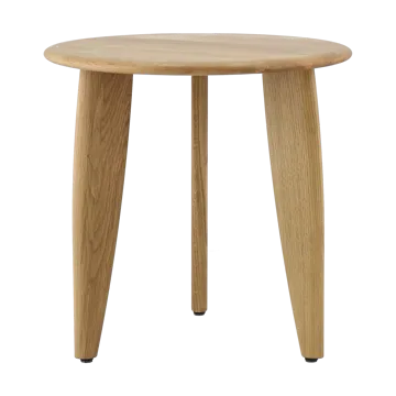 Lyckeby soffbord Ø45x44 cm - Naturlackad ek - 1898