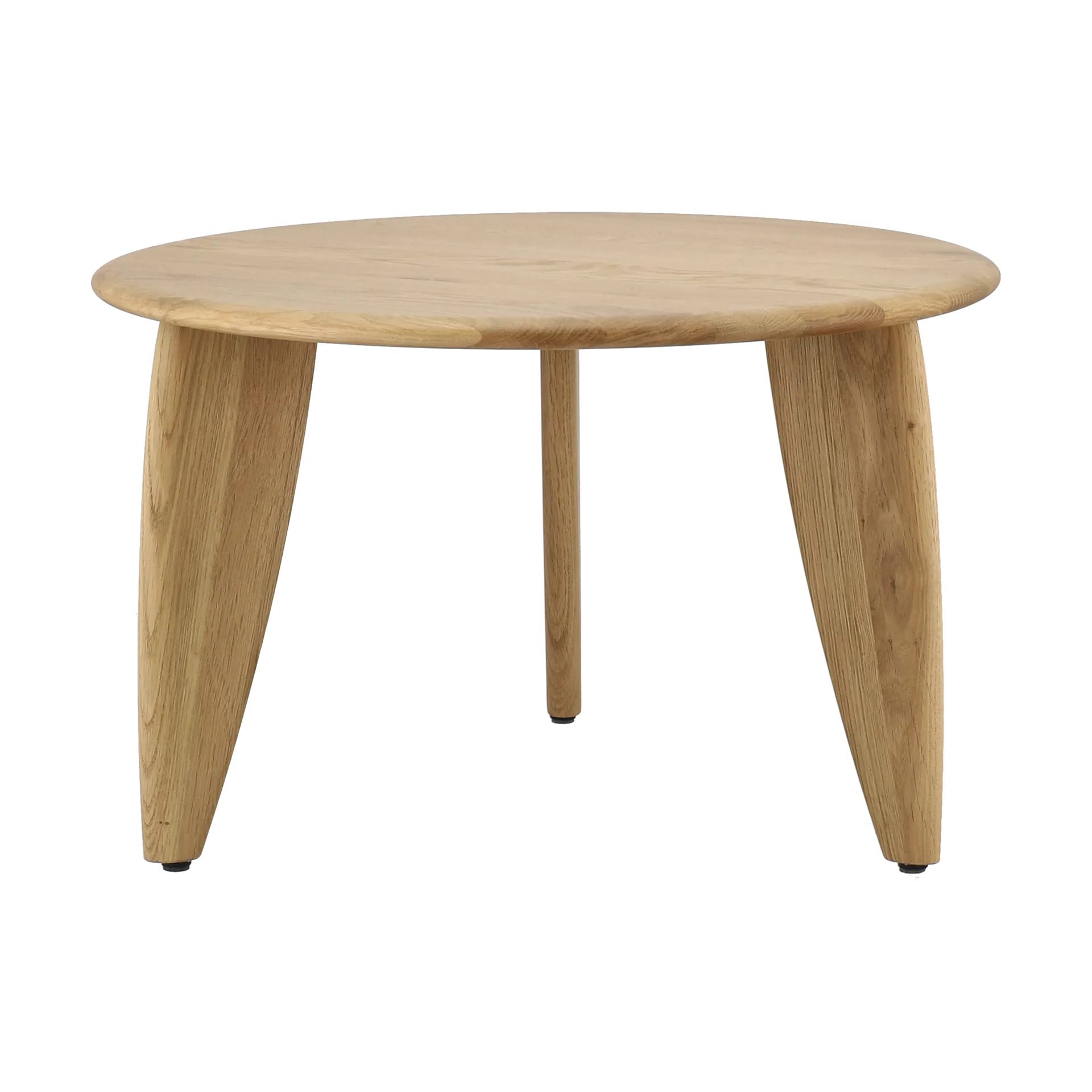 Lyckeby soffbord Ø60x37,5 cm, Naturlackad ek 1898
