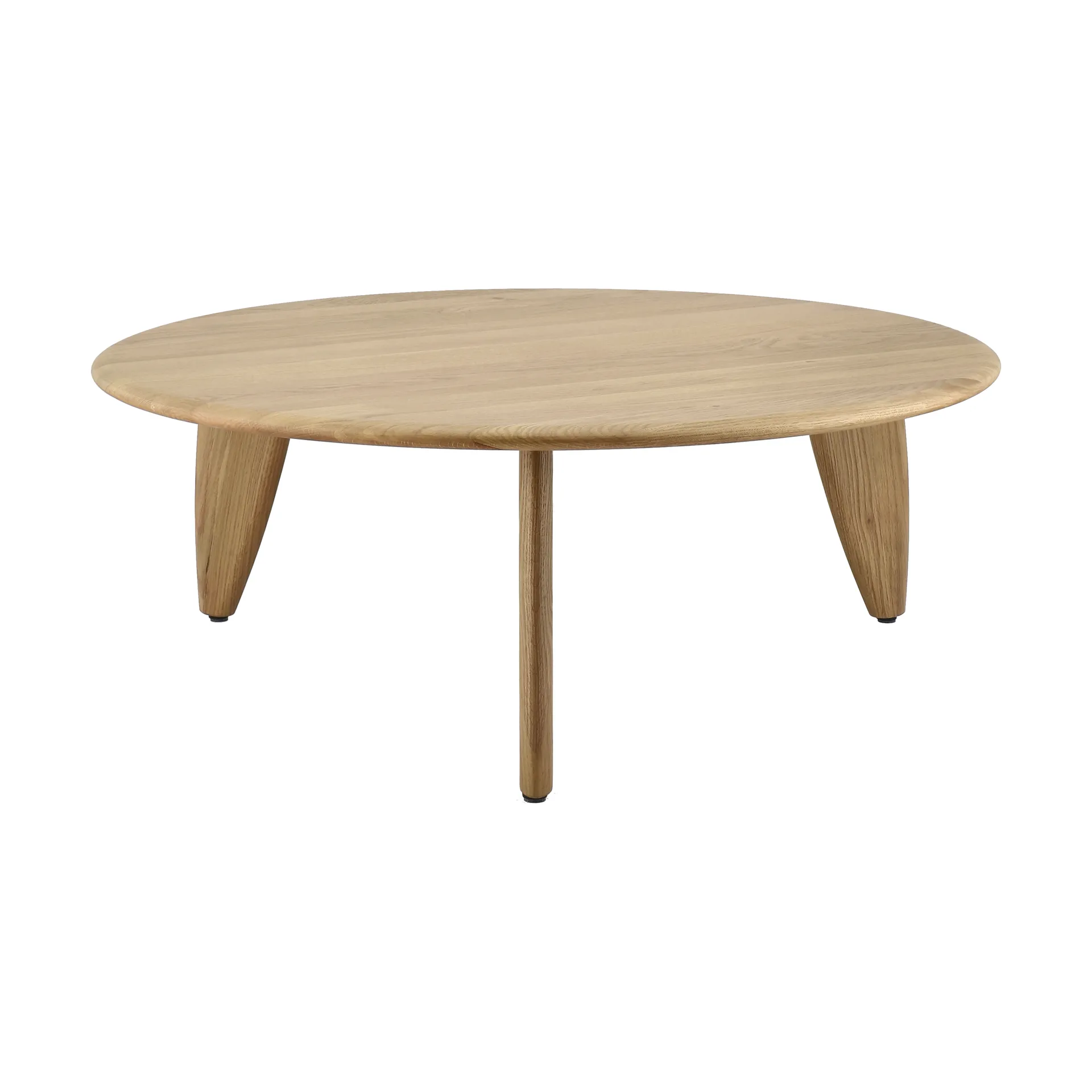 Lyckeby soffbord Ø80x29 cm, Naturlackad ek 1898