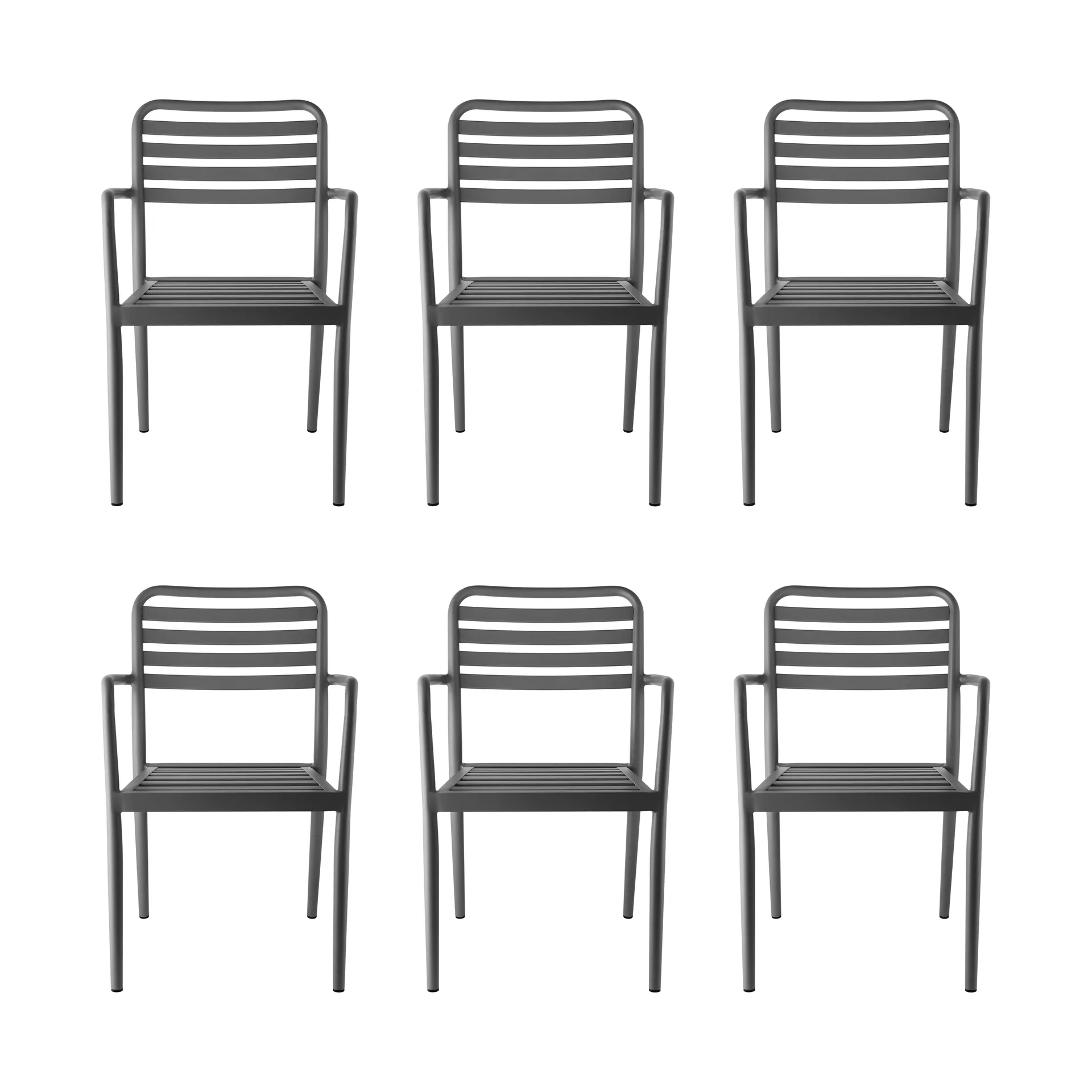 Messina karmstol, Anthracite, 6-pack 1898