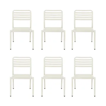 Messina stol, Off white, 6-pack - 1898