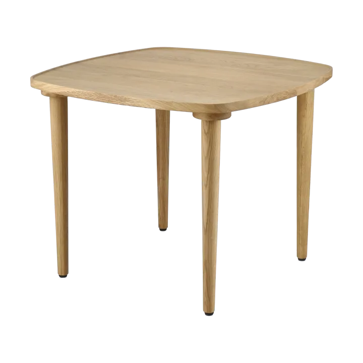 Nyhem soffbord 59x59x47 cm - Naturlackad ek - 1898