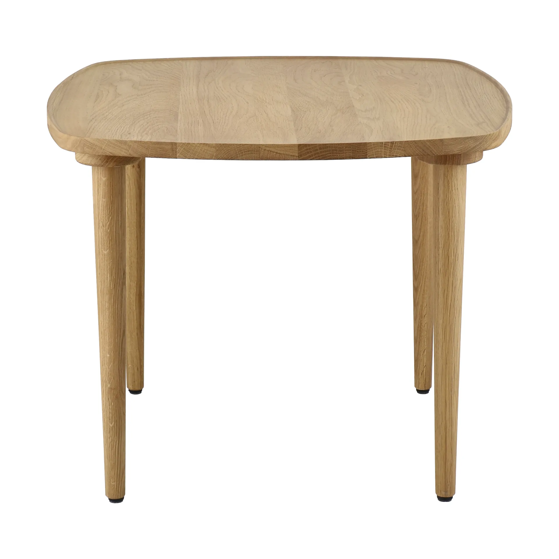 Nyhem soffbord 59x59x47 cm, Naturlackad ek 1898