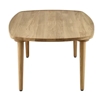 Nyhem soffbord 89x59x37 cm - Naturlackad ek - 1898