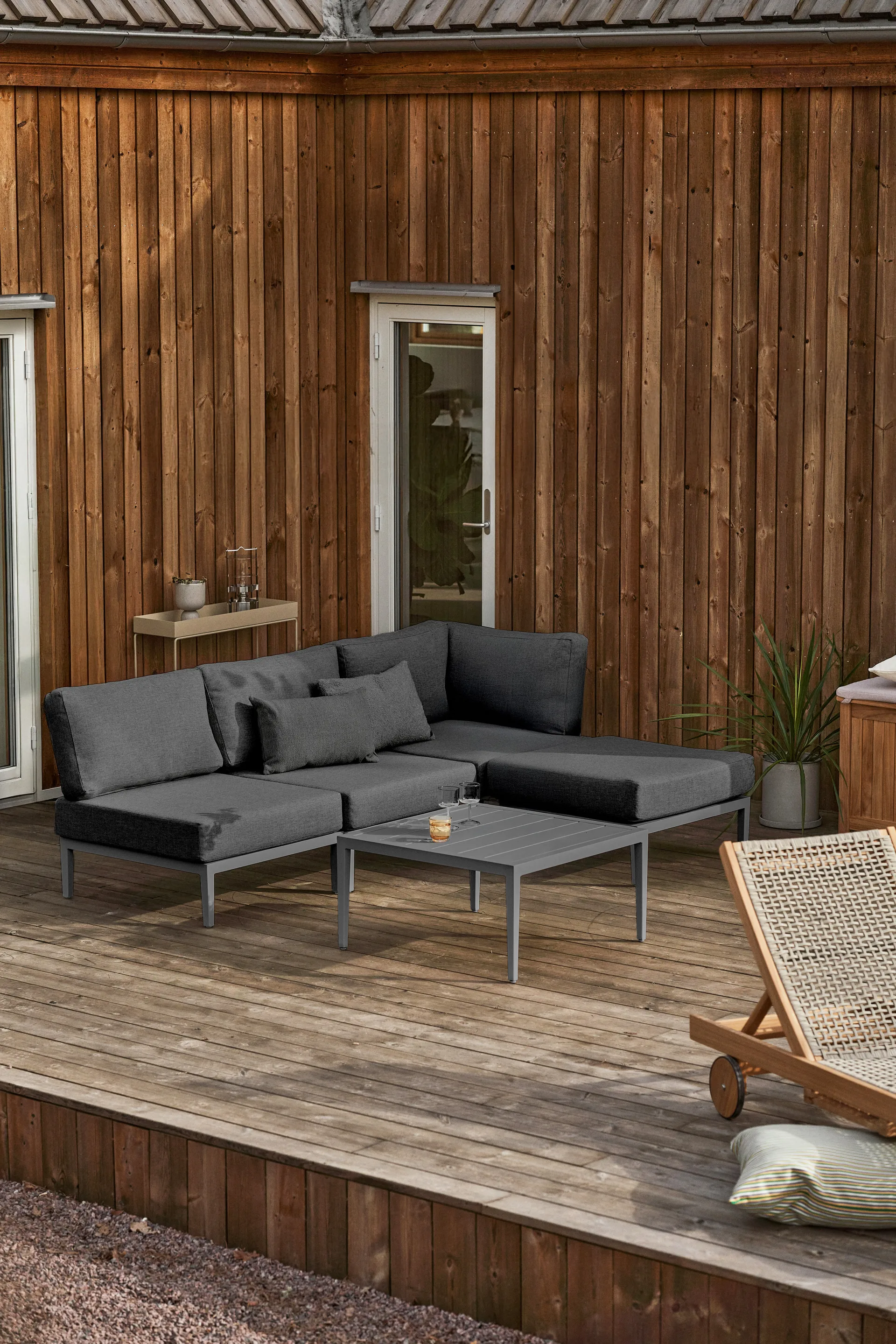 Santander modulsoffa hörnmodul, Grå 1898