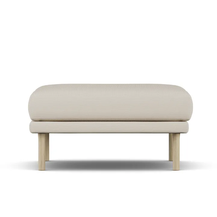 Sjövik fotpall - Jump Beige 1956-vitoljad ek - 1898