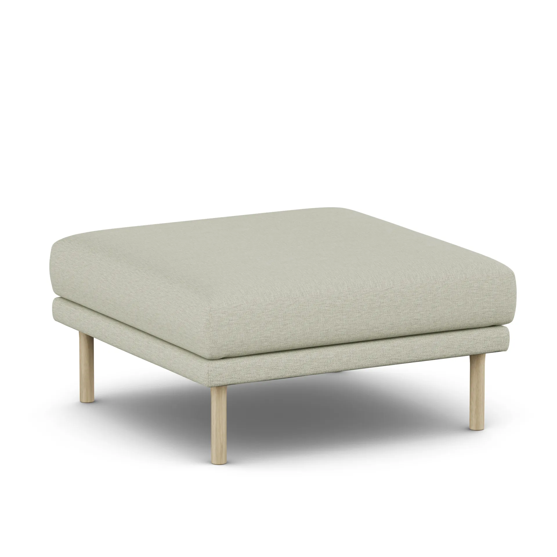 Sjövik fotpall, Luiza Beige 3981-vitoljad ek 1898