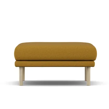Sjövik fotpall - Luiza Mustard 3972-vitoljad ek - 1898