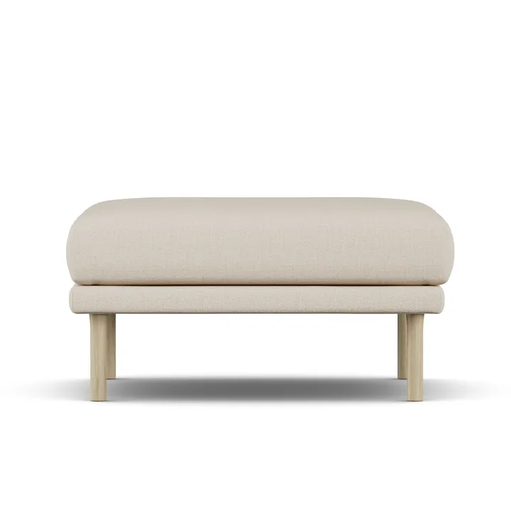 Sjövik fotpall - Same Beige 6670-vitoljad ek - 1898