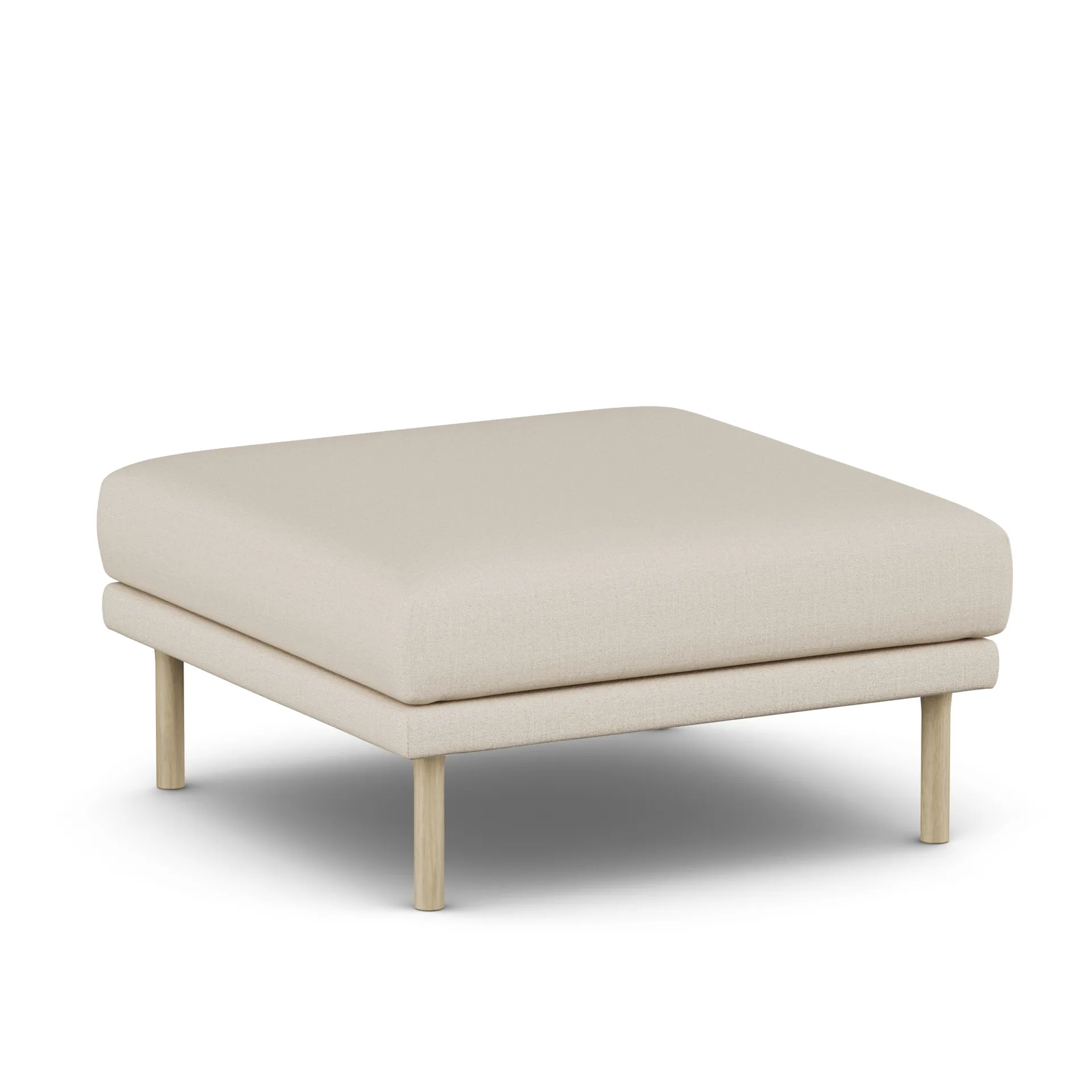 Sjövik fotpall, Same Beige 6670-vitoljad ek 1898