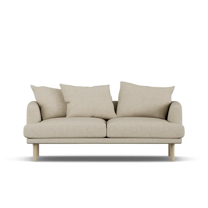 Sjövik soffa - Bern Beige 0341-vitoljad ek, 2,5-sits - 1898