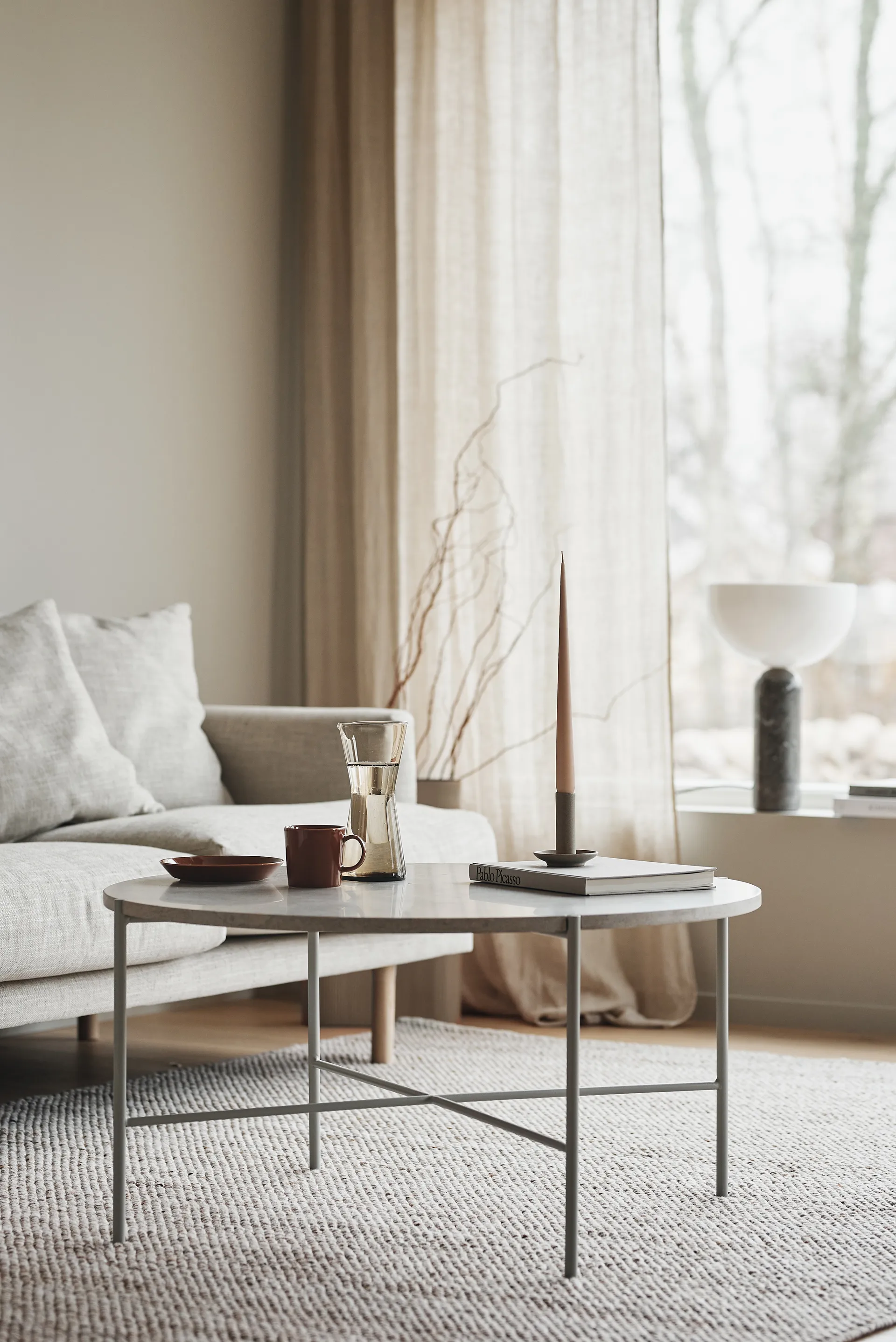 Sjövik soffa, Bern Beige 0341-vitoljad ek, 3,5-sits 1898