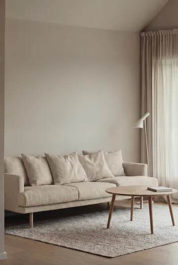 Sjövik soffa - Bern Beige 0341-vitoljad ek, 3,5-sits - 1898