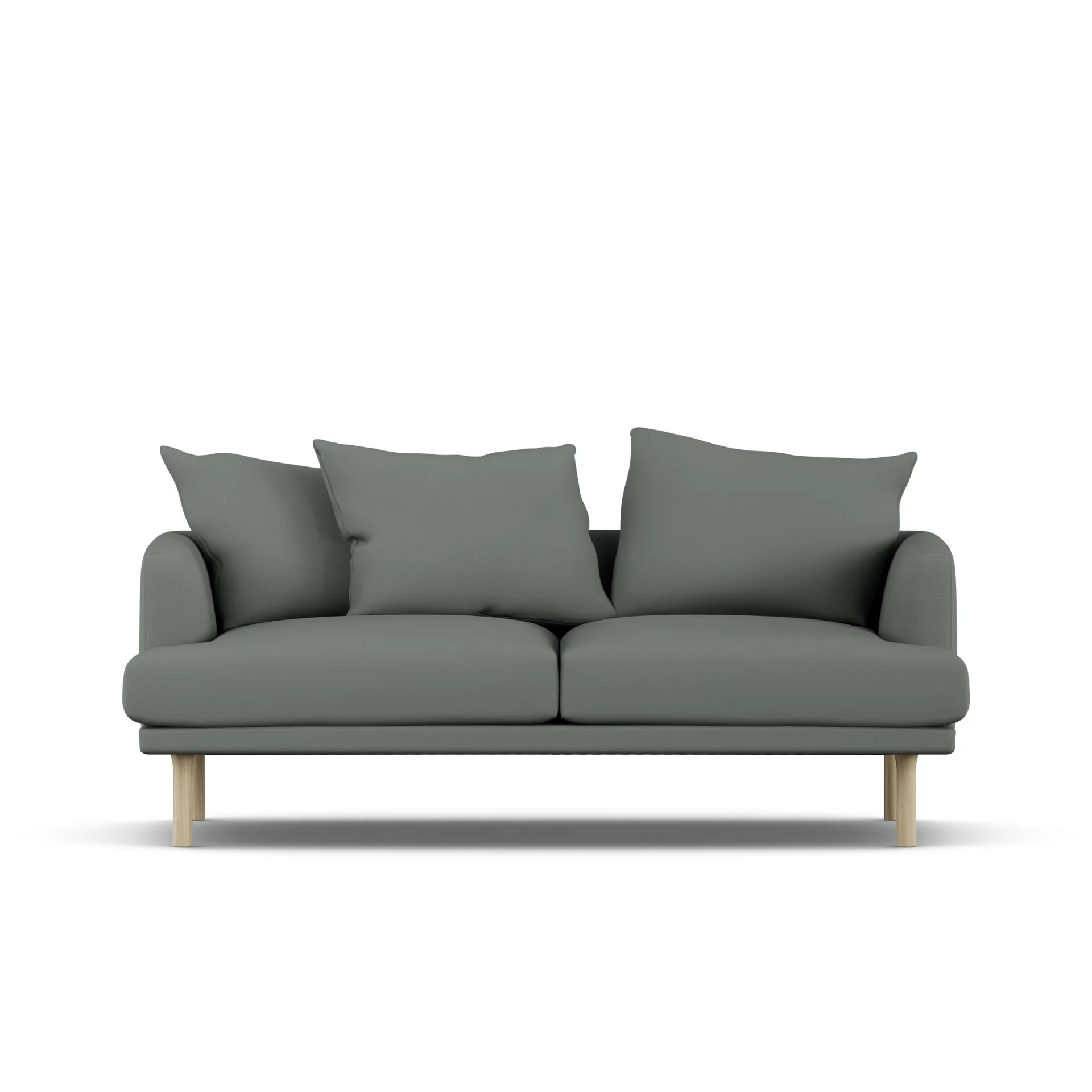 Sjövik soffa, Caleido Grey 1240-vitoljad ek, 2,5-sits 1898