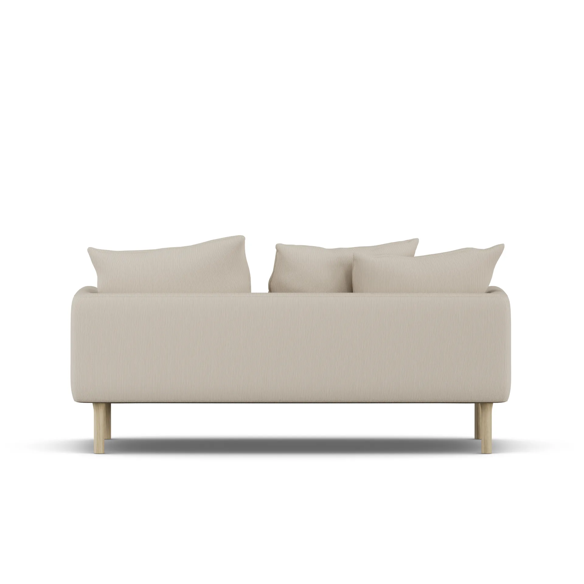Sjövik soffa, Jump Beige 1956-vitoljad ek, 2,5-sits 1898