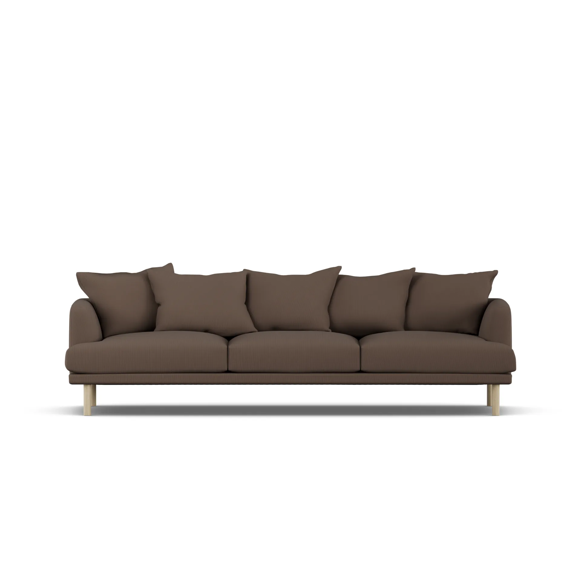 Sjövik soffa, Jump Brown 1955-vitoljad ek, 3,5-sits 1898