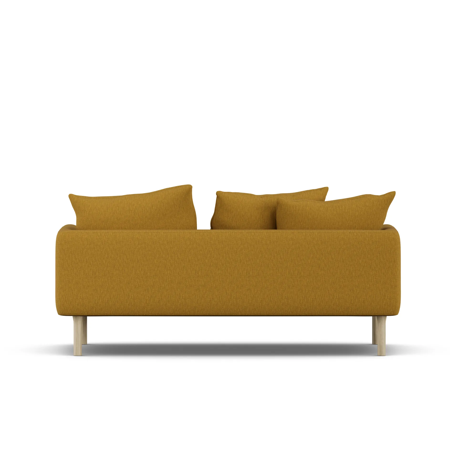 Sjövik soffa, Luiza Mustard 3972-vitoljad ek, 2,5-sits 1898