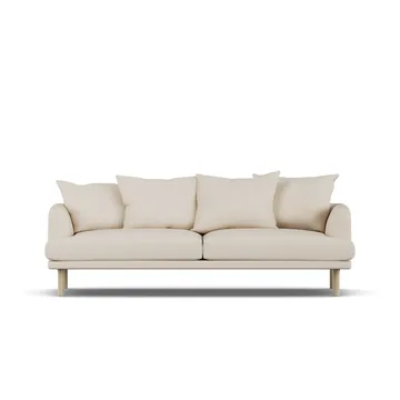 Sjövik soffa - Same Beige 6670-vitoljad ek, 3-sits - 1898