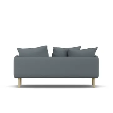 Sjövik soffa - Same Blue 6678-vitoljad ek, 2,5-sits - 1898