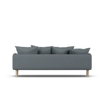 Sjövik soffa - Same Blue 6678-vitoljad ek, 3-sits - 1898