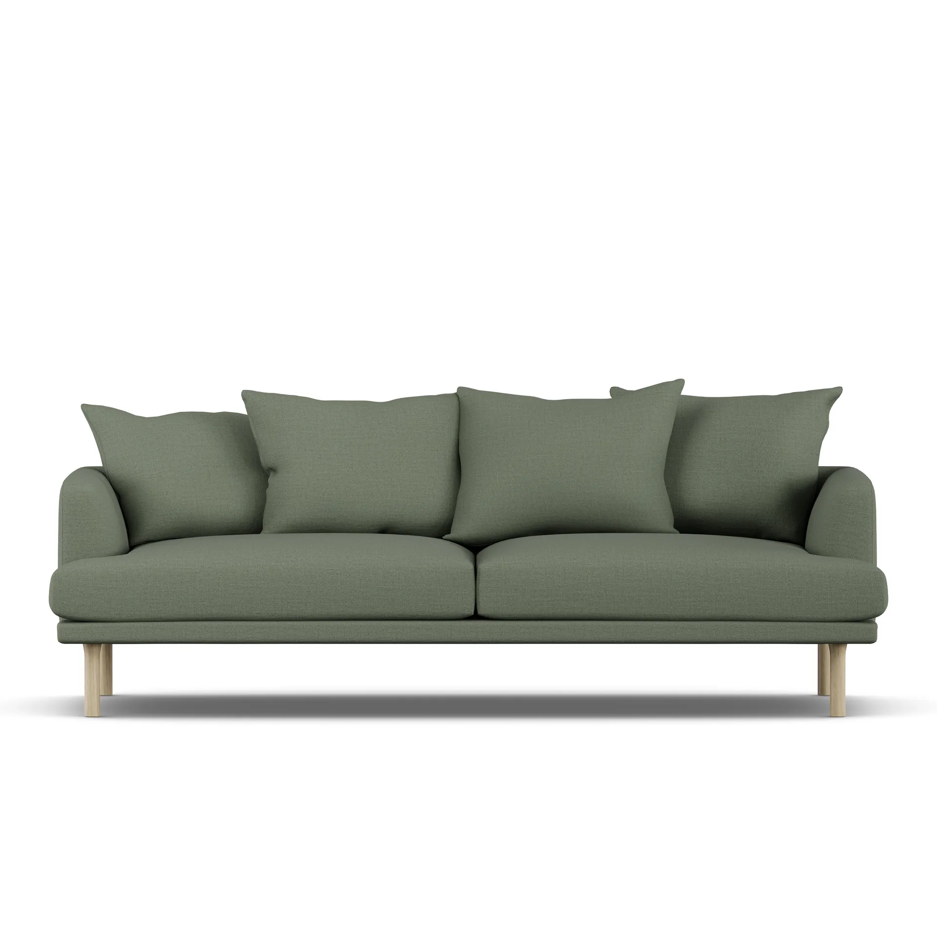 Sjövik soffa, Same Forest 6677 -vitoljad ek, 3-sits 1898