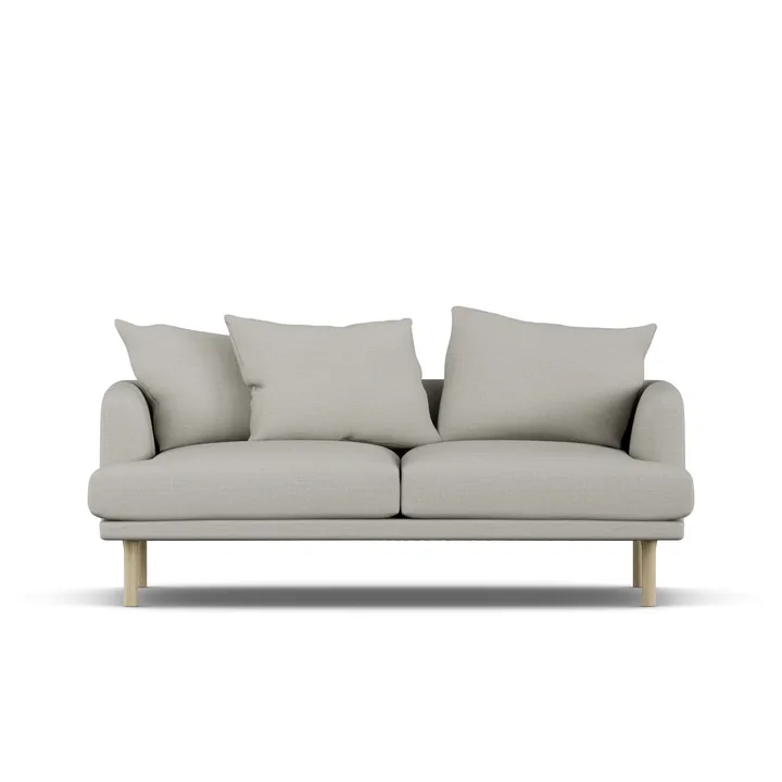 Sjövik soffa - Same Grey 6673-vitoljad ek, 2,5-sits - 1898