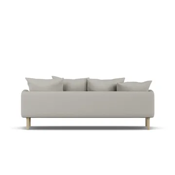 Sjövik soffa - Same Grey 6673-vitoljad ek, 3-sits - 1898