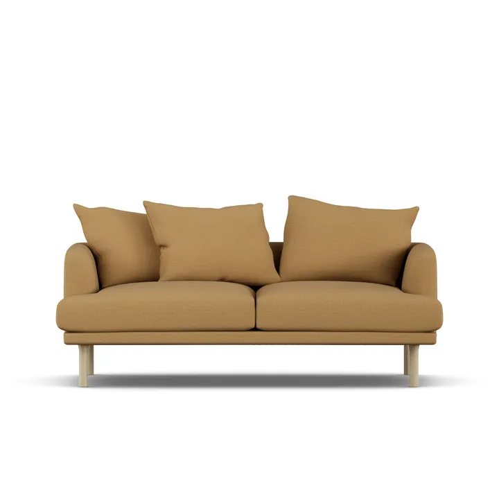 Sjövik soffa - Same Ochre 6676-vitoljad ek, 2,5-sits - 1898