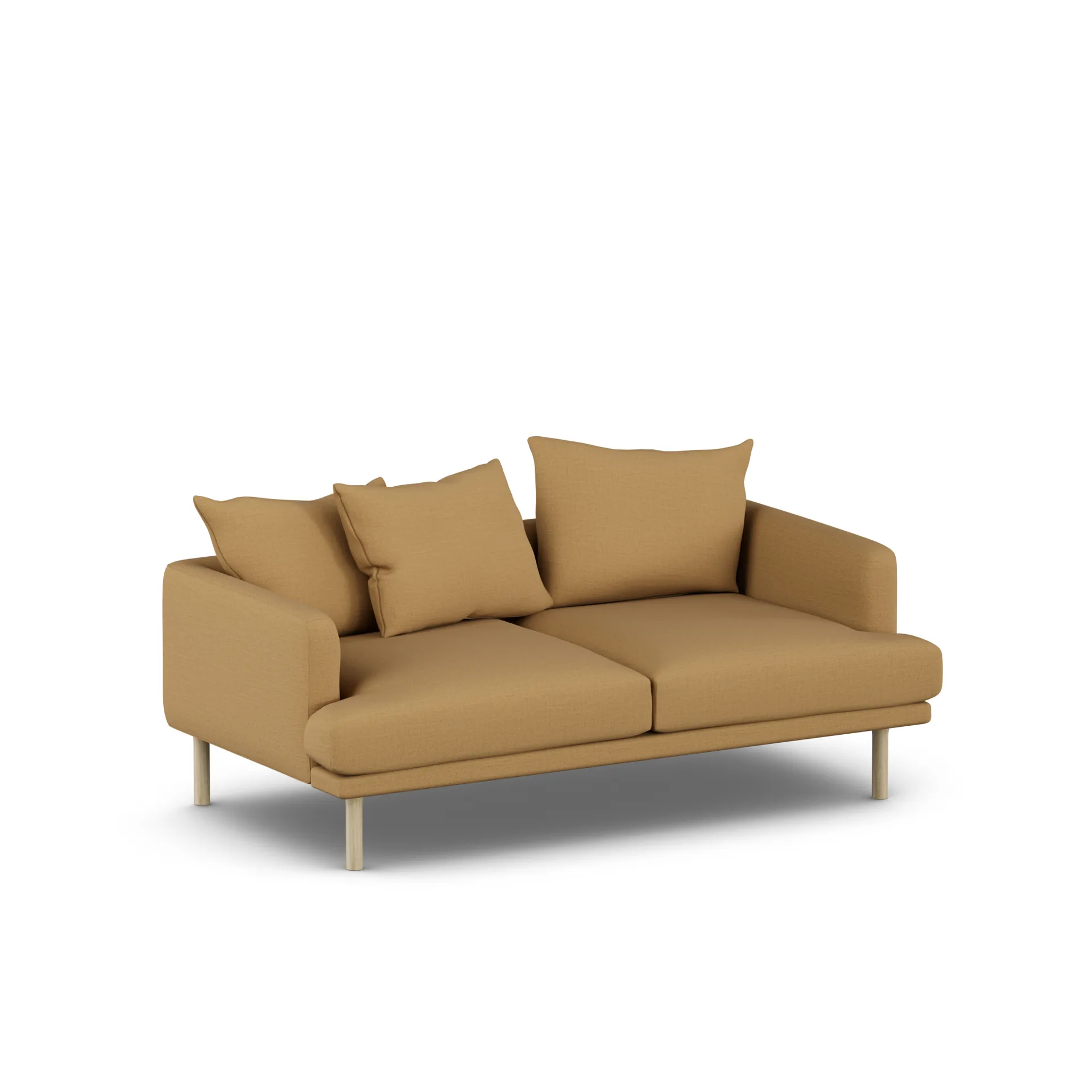 Sjövik soffa, Same Ochre 6676-vitoljad ek, 2,5-sits 1898