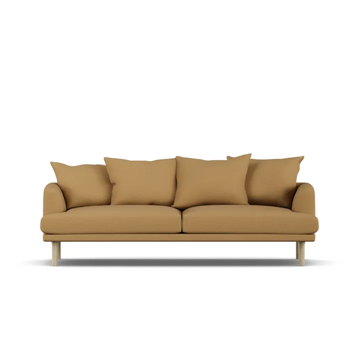 Sjövik soffa - Same Ochre 6676-vitoljad ek, 3-sits - 1898