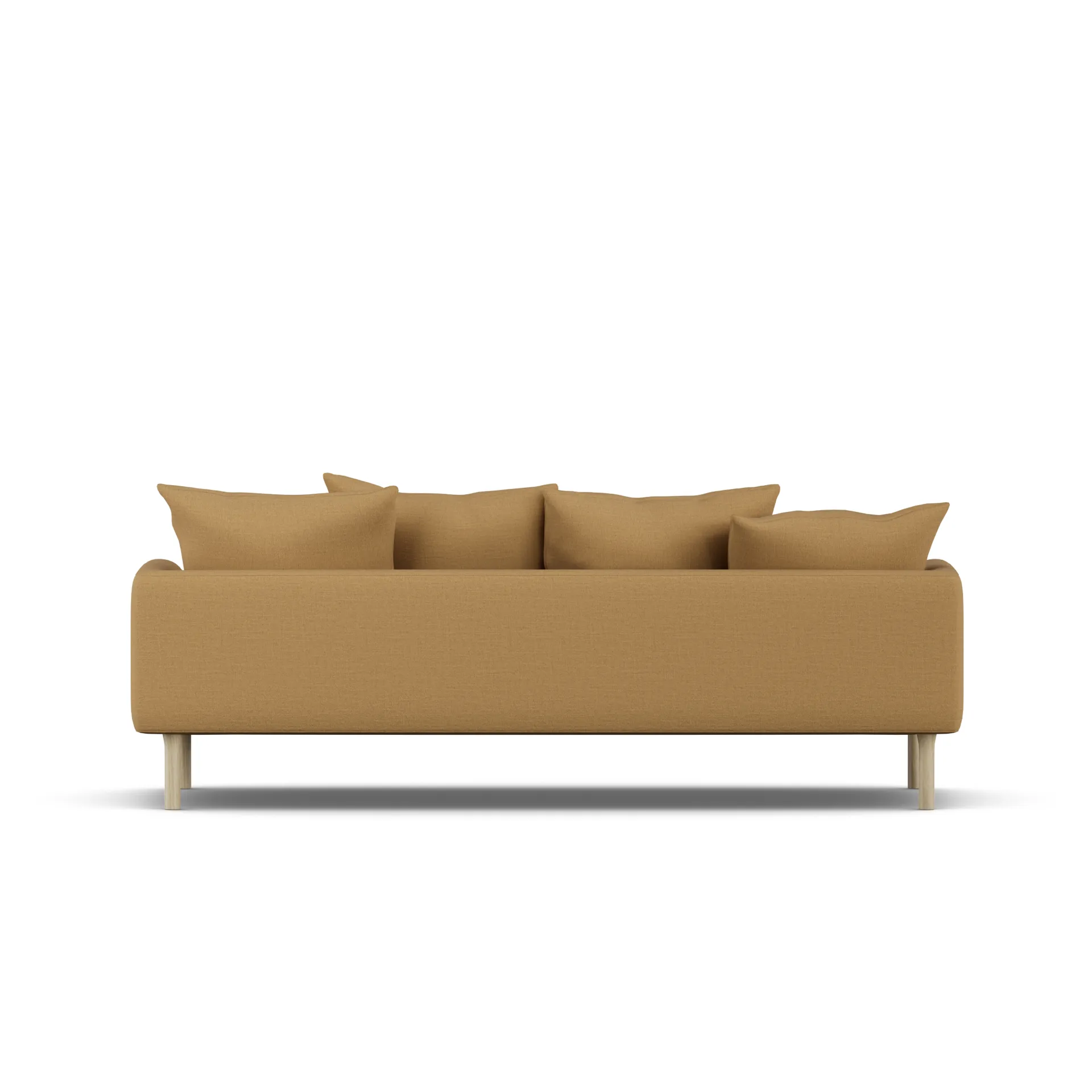 Sjövik soffa, Same Ochre 6676-vitoljad ek, 3-sits 1898