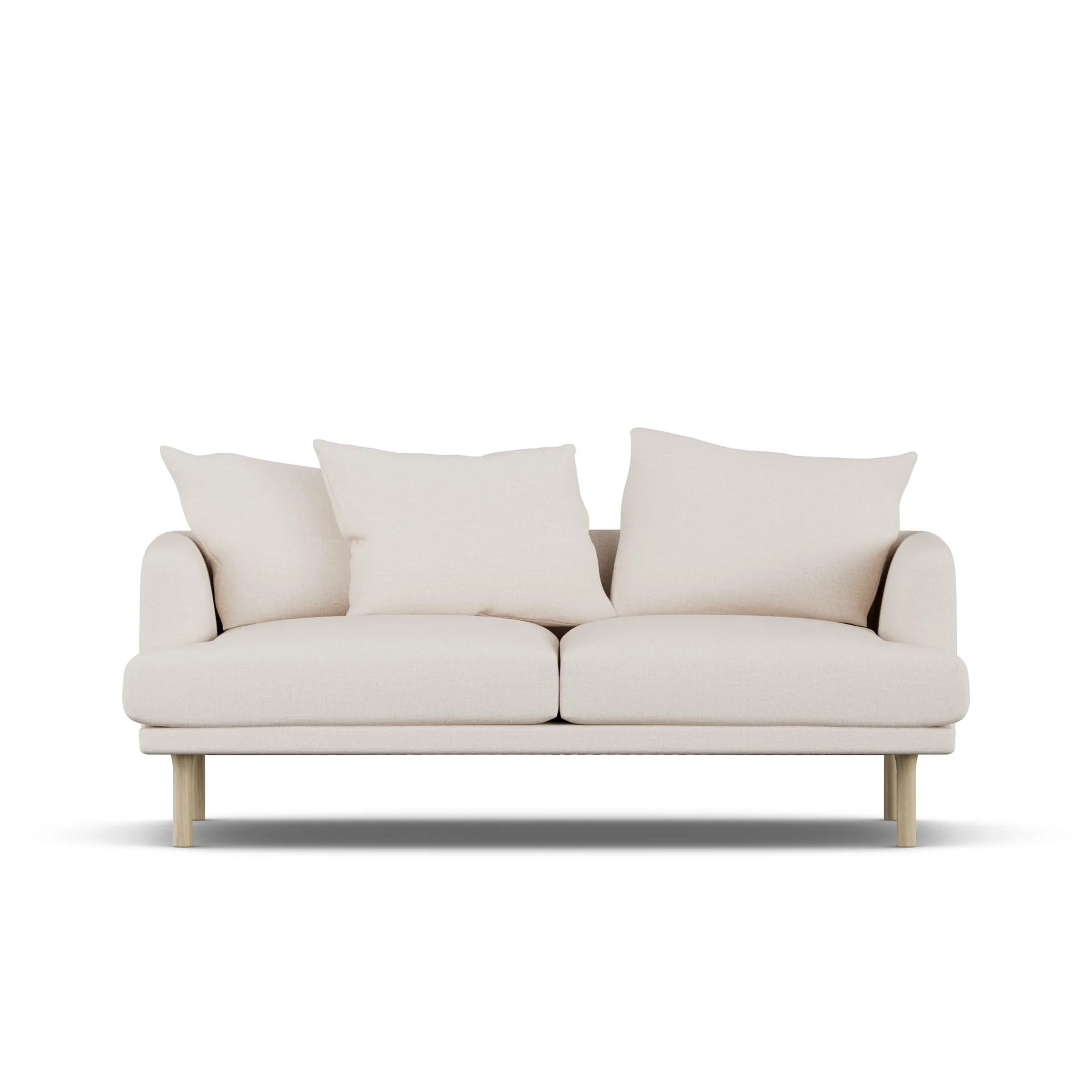 Sjövik soffa, Same Off White 6671-vitoljad ek, 2,5-sits 1898