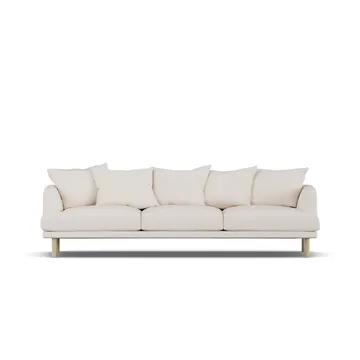 Sjövik soffa - Same Off White 6671-vitoljad ek, 3,5-sits - 1898