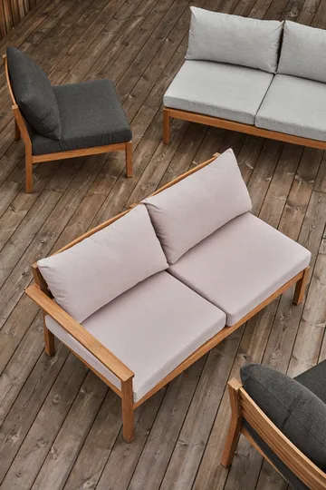 Stockaryd soffmodul 2-sits höger teak/beige - 1898